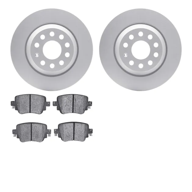 R1 Concepts WDTN1-73055 Brake Rotor- Carbon Coated W/ Euro Ceramic Pads